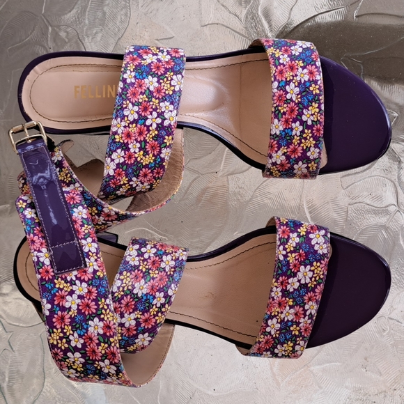 FELLINI Handmade Ankle Strap Sandals - Picture 3 of 9